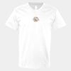 V-Neck Heavy Cotton 100% T-Shirt Thumbnail