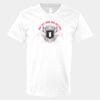 V-Neck Heavy Cotton 100% T-Shirt Thumbnail