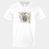 V-Neck Heavy Cotton 100% T-Shirt Thumbnail