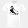 V-Neck Heavy Cotton 100% T-Shirt Thumbnail