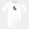 V-Neck Heavy Cotton 100% T-Shirt Thumbnail
