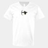 V-Neck Heavy Cotton 100% T-Shirt Thumbnail