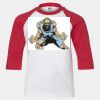 Youth Three Quarter Sleeve Baseball T-Shirt Thumbnail