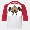 Youth Three Quarter Sleeve Baseball T-Shirt Thumbnail