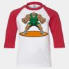 Youth Three Quarter Sleeve Baseball T-Shirt Thumbnail