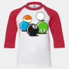 Youth Three Quarter Sleeve Baseball T-Shirt Thumbnail
