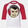 Youth Three Quarter Sleeve Baseball T-Shirt Thumbnail