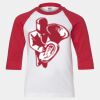 Youth Three Quarter Sleeve Baseball T-Shirt Thumbnail