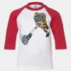 Youth Three Quarter Sleeve Baseball T-Shirt Thumbnail