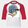 Youth Three Quarter Sleeve Baseball T-Shirt Thumbnail