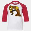 Youth Three Quarter Sleeve Baseball T-Shirt Thumbnail