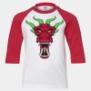 Youth Three Quarter Sleeve Baseball T-Shirt Thumbnail