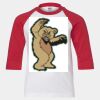 Youth Three Quarter Sleeve Baseball T-Shirt Thumbnail