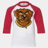 Youth Three Quarter Sleeve Baseball T-Shirt Thumbnail