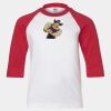 Youth Three Quarter Sleeve Baseball T-Shirt Thumbnail