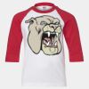 Youth Three Quarter Sleeve Baseball T-Shirt Thumbnail