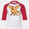 Youth Three Quarter Sleeve Baseball T-Shirt Thumbnail