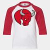 Youth Three Quarter Sleeve Baseball T-Shirt Thumbnail