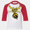 Youth Three Quarter Sleeve Baseball T-Shirt Thumbnail
