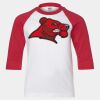Youth Three Quarter Sleeve Baseball T-Shirt Thumbnail
