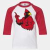 Youth Three Quarter Sleeve Baseball T-Shirt Thumbnail