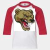 Youth Three Quarter Sleeve Baseball T-Shirt Thumbnail