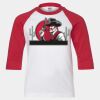 Youth Three Quarter Sleeve Baseball T-Shirt Thumbnail