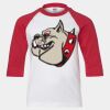 Youth Three Quarter Sleeve Baseball T-Shirt Thumbnail
