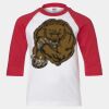 Youth Three Quarter Sleeve Baseball T-Shirt Thumbnail