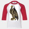 Youth Three Quarter Sleeve Baseball T-Shirt Thumbnail