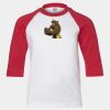 Youth Three Quarter Sleeve Baseball T-Shirt Thumbnail