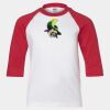 Youth Three Quarter Sleeve Baseball T-Shirt Thumbnail