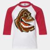 Youth Three Quarter Sleeve Baseball T-Shirt Thumbnail