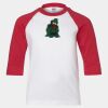 Youth Three Quarter Sleeve Baseball T-Shirt Thumbnail