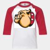 Youth Three Quarter Sleeve Baseball T-Shirt Thumbnail