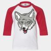 Youth Three Quarter Sleeve Baseball T-Shirt Thumbnail