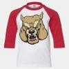Youth Three Quarter Sleeve Baseball T-Shirt Thumbnail
