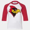 Youth Three Quarter Sleeve Baseball T-Shirt Thumbnail