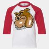 Youth Three Quarter Sleeve Baseball T-Shirt Thumbnail