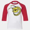 Youth Three Quarter Sleeve Baseball T-Shirt Thumbnail