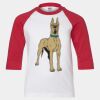 Youth Three Quarter Sleeve Baseball T-Shirt Thumbnail