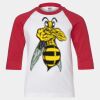 Youth Three Quarter Sleeve Baseball T-Shirt Thumbnail