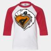 Youth Three Quarter Sleeve Baseball T-Shirt Thumbnail