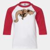 Youth Three Quarter Sleeve Baseball T-Shirt Thumbnail