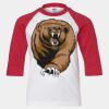 Youth Three Quarter Sleeve Baseball T-Shirt Thumbnail