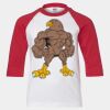 Youth Three Quarter Sleeve Baseball T-Shirt Thumbnail