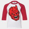 Youth Three Quarter Sleeve Baseball T-Shirt Thumbnail