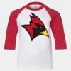 Youth Three Quarter Sleeve Baseball T-Shirt Thumbnail