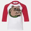 Youth Three Quarter Sleeve Baseball T-Shirt Thumbnail