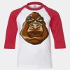 Youth Three Quarter Sleeve Baseball T-Shirt Thumbnail
